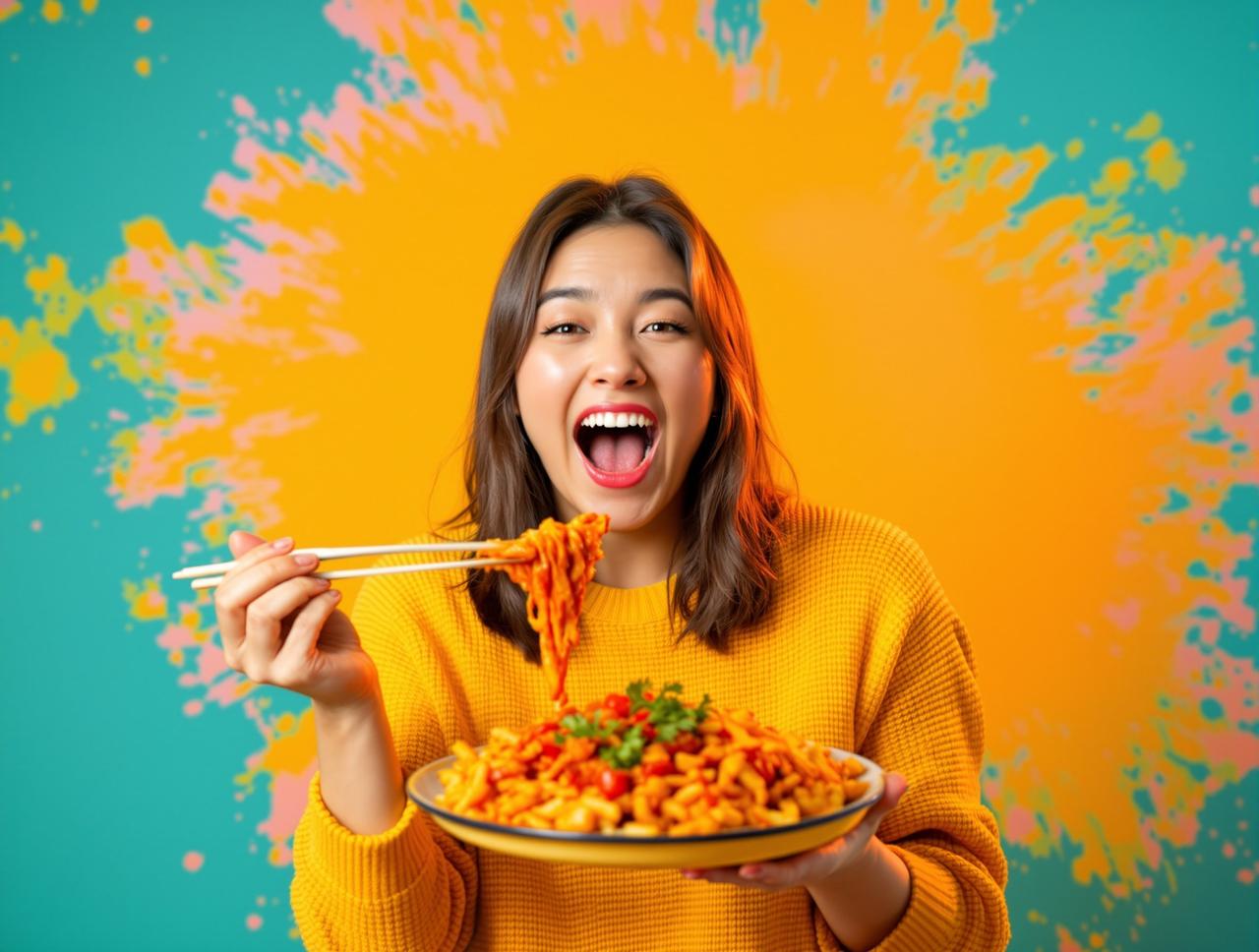 网红麻辣小王子直播场景照片